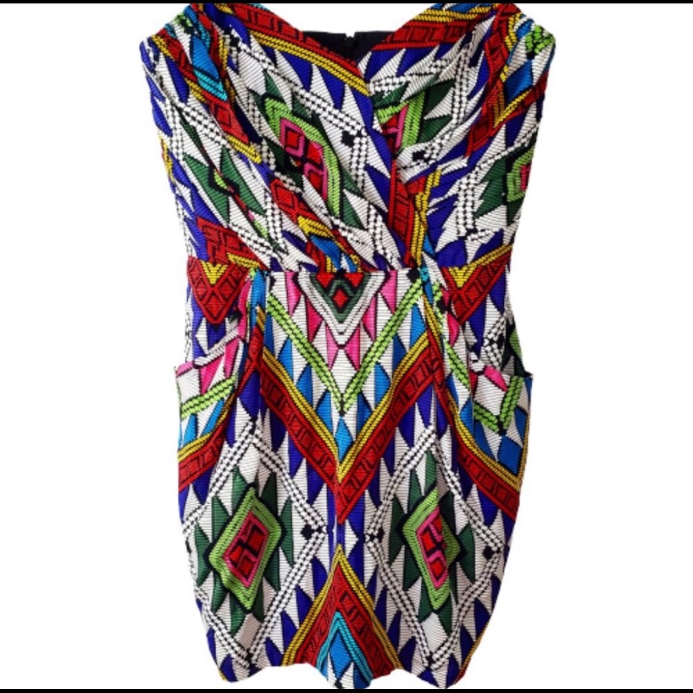Mara Hoffman Boho Cocktail Silk Mini Dress